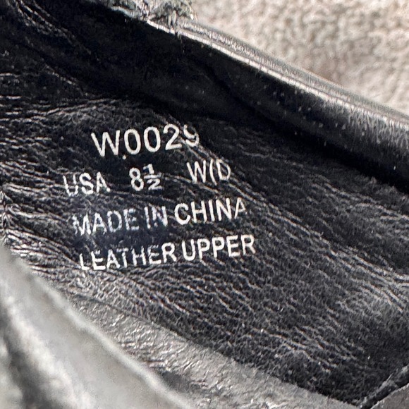 Propet Shoes Womens Size 8.5 Wide Black Leather Mary Jane Comfort W0029 - Picture 11 of 16